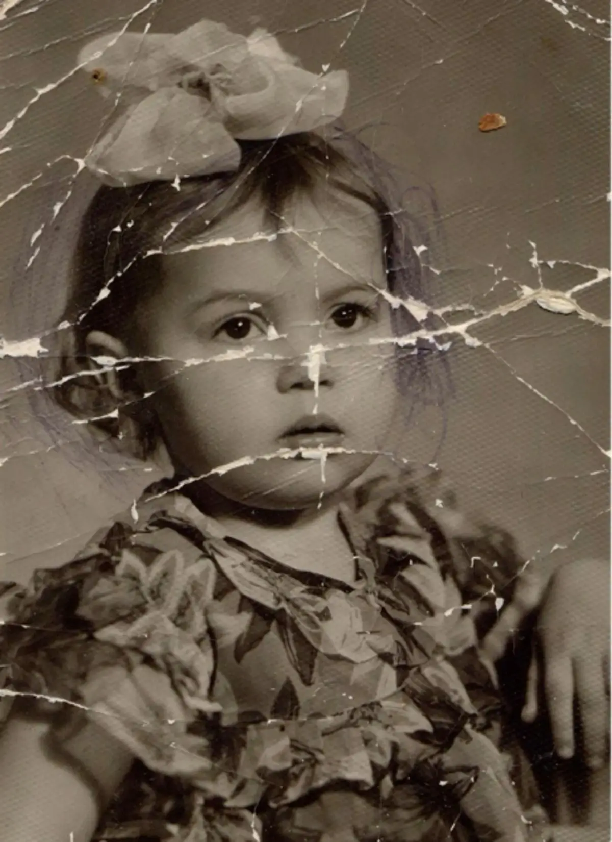 Damaged Old Photo